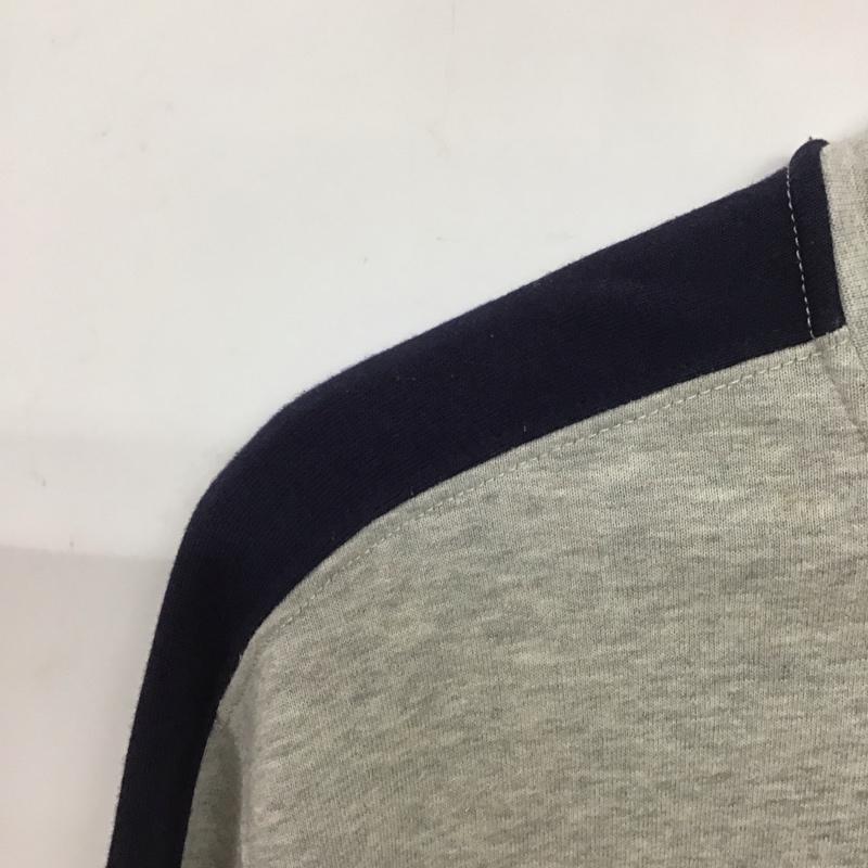 ポロバイラルフローレン Polo by RALPH LAUREN トレーナー 長袖 スウェット ジップ M 無地 灰 / グレー / メンズ USED 古着 中古 10134514