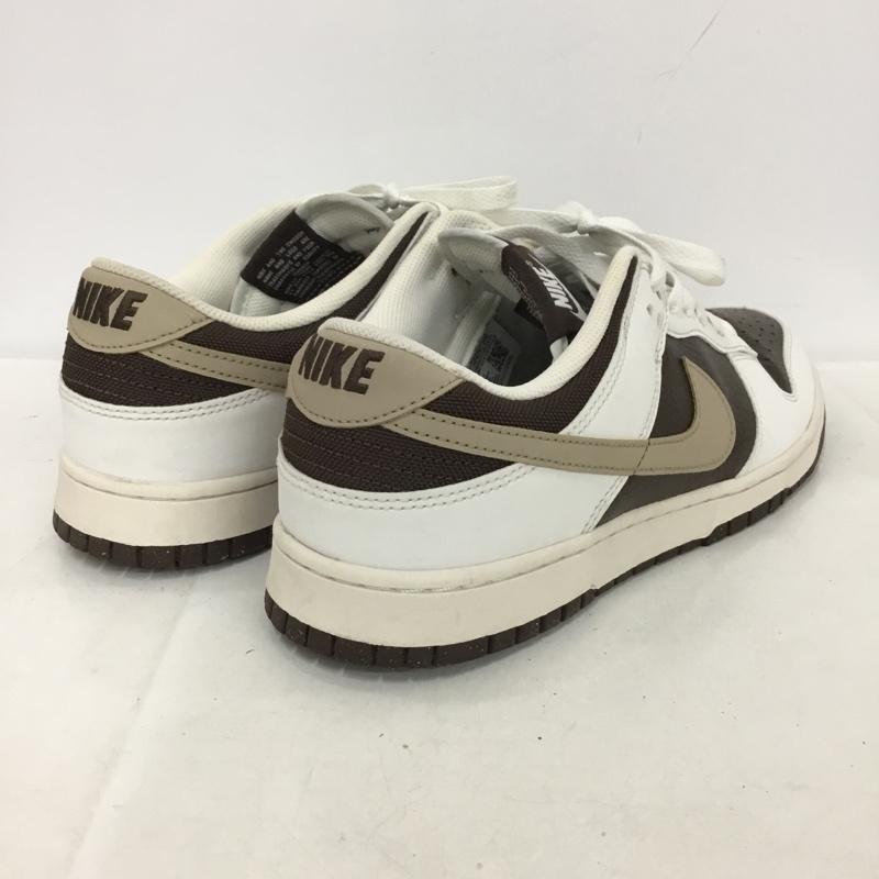 ナイキ NIKE スニーカー スニーカー HF4292-100 DUNK LOW NN 28.5cm 28.5cm ロゴ、文字 白 / ホワイト / X 茶 / ブラウン / X ダークブラウン / ダークブラウン / メンズ USED 古着 中古 10136382