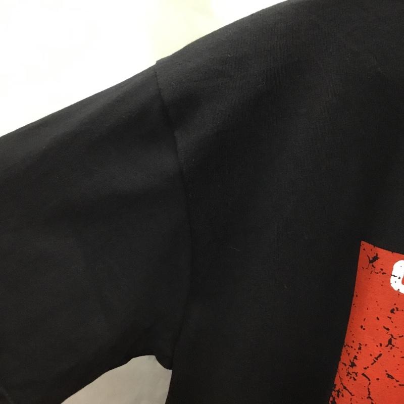 古着 USED Tシャツ 半袖 半袖カットソー プリントTシャツ クルーネックカットソー バンドTシャツ L プリント 黒 / ブラック / メンズ USED 古着 中古 10106921