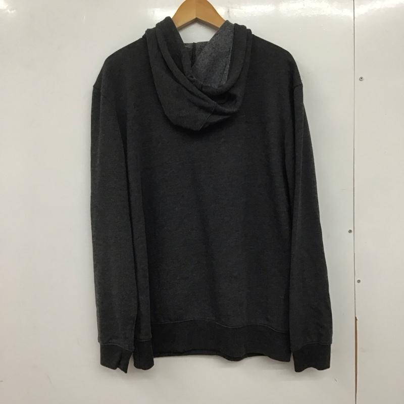 ギャップ GAP パーカー 長袖 L ロゴ、文字 チャコールグレー / チャコールグレー / メンズ USED 古着 中古 10137986