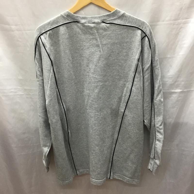 カンタベリーオブニュージーランド CANTERBURY OF NEW ZEALAND トレーナー 長袖 スウェット M ロゴ、文字 灰 / グレー /  メンズ USED 古着 中古 10118974