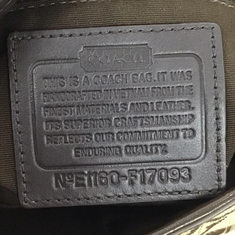 コーチ COACH ハンドバッグ ハンドバッグ F17093 シグネチャー 総柄 ベージュ / ベージュ / レディース USED 古着 中古 10146264