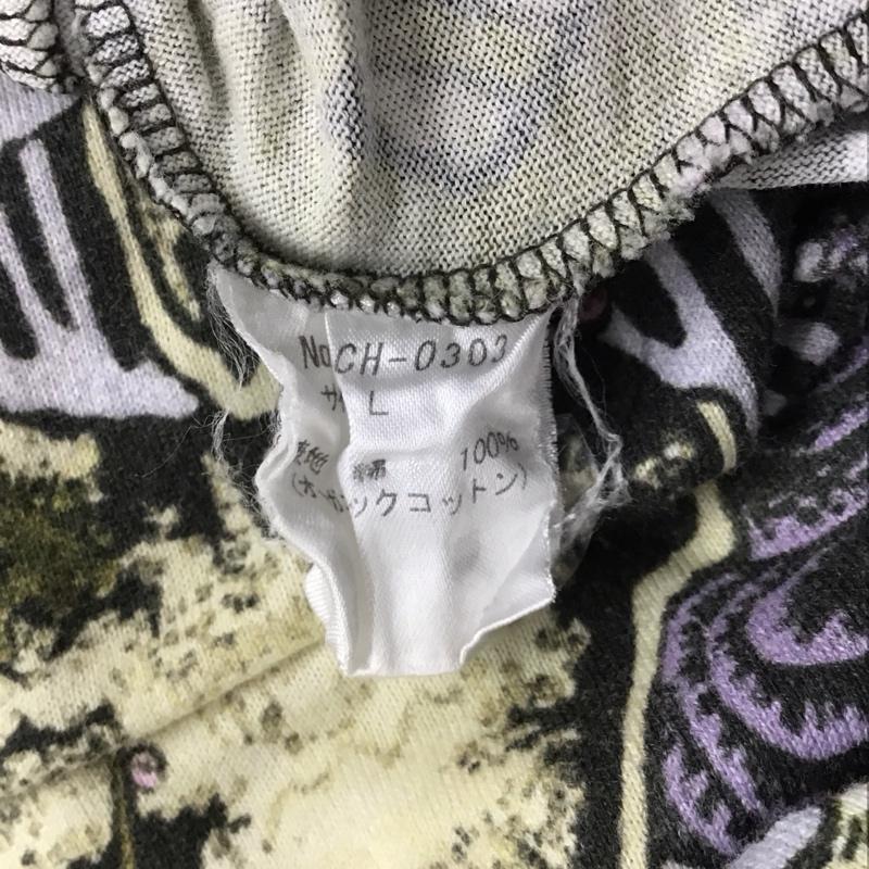 オゾン ロックス OZONE ROCKS シャツ、ブラウス 長袖 長袖シャツ カジュアルシャツ カラーシャツ 総柄シャツ L 総柄 マルチカラー / マルチカラー / メンズ USED 古着 中古 10111632