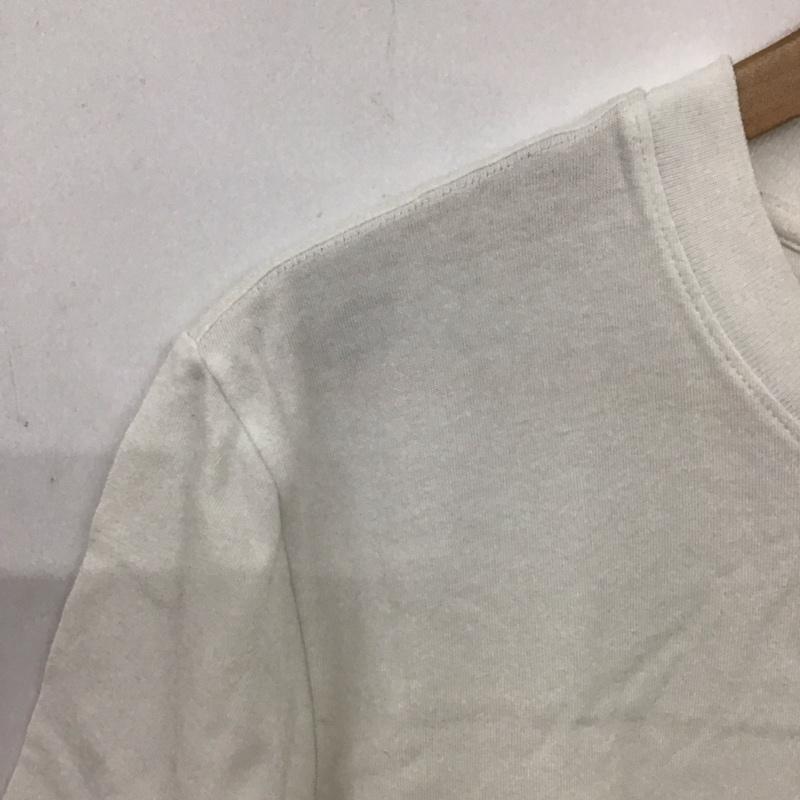 アディダス adidas Tシャツ 半袖 he4682 アウトラインロゴTシャツ 半袖カットソー プリントTシャツ L ロゴ、文字 白 / ホワイト / メンズ USED 古着 中古 10138890