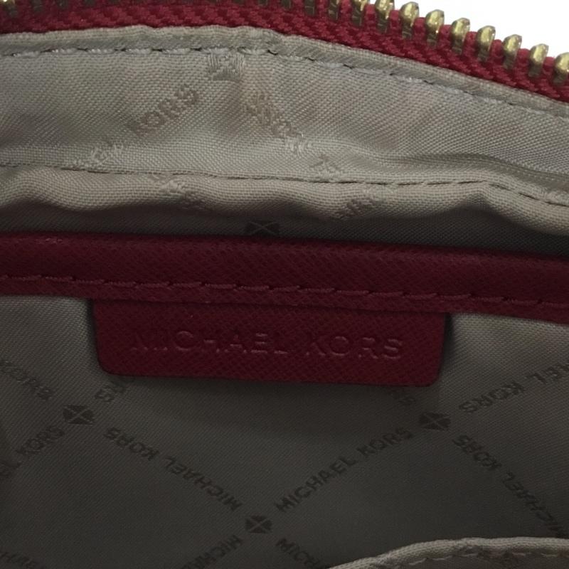 マイケルコース MICHAEL KORS ショルダーバッグ ショルダーバッグ 35T8GTTC9L チェーンベルト ロゴ、文字 赤 / レッド / レディース USED 古着 中古 10124241