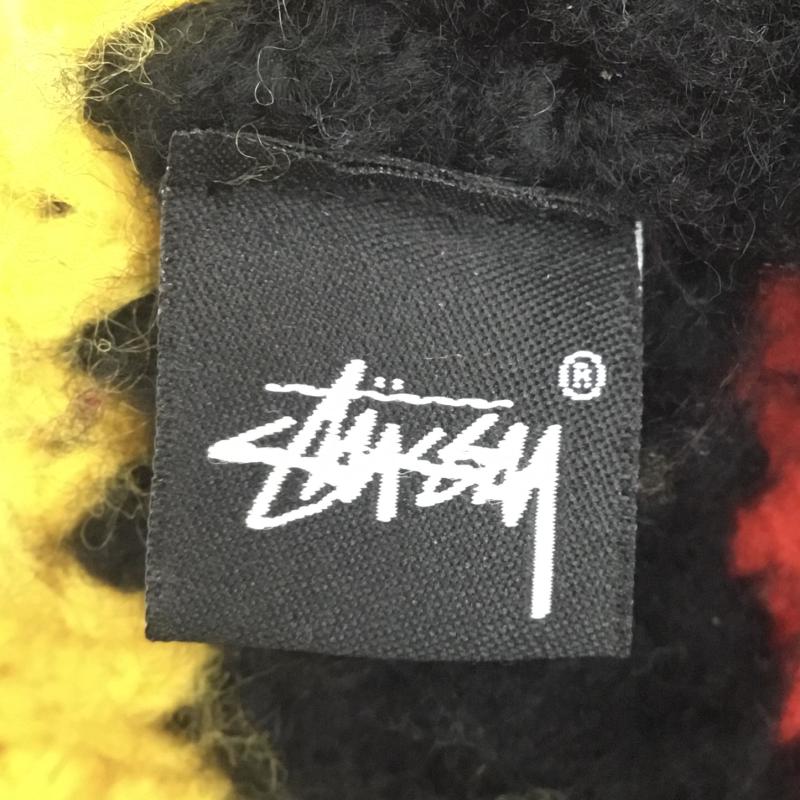 ステューシー STUSSY ショルダーバッグ ショルダーバッグ denim tears メッセンジャーバッグ ボーダー柄 黒 / ブラック / X 赤 / レッド / X 黄 / イエロー / X 緑 / グリーン / メンズ USED 古着 中古 10129024