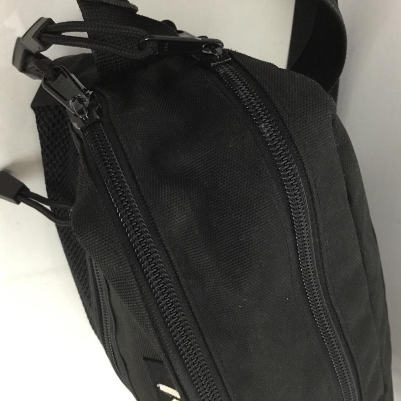 ミルクフェド MILKFED. ショルダーバッグ ショルダーバッグ 03182087 SHOULDER WIDE BAG MESH POCKET ロゴ、文字 黒 / ブラック / レディース USED 古着 中古 10130413