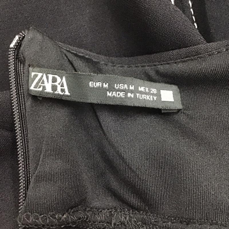 ザラ ZARA ワンピース ロングスカート キャミソールワンピース M 無地 黒 / ブラック / レディース USED 古着 中古 10122027