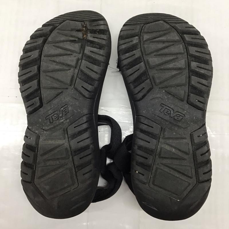テバ Teva サンダル サンダル F27019C 1019234 HURRICANE XLT2 25cm 25.0cm ロゴ、文字 黒 / ブラック / レディース USED 古着 中古 10116456