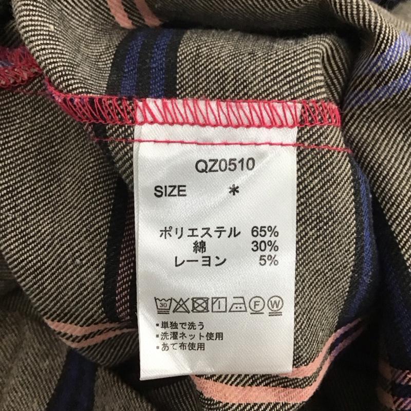 アズノゥアズ ドゥ バズ AS KNOW AS de base シャツ、ブラウス 長袖 チェック マルチカラー / マルチカラー / レディース USED 古着 中古 10106467