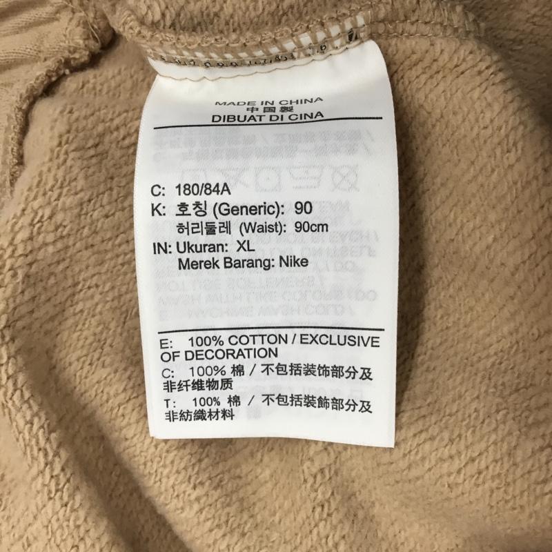ナイキ NIKE パンツ ショートパンツ da9823-245 ジョーダンエッセンシャルフリースショート ショートパンツ XL 無地 ベージュ / ベージュ /  メンズ USED 古着 中古 10122883