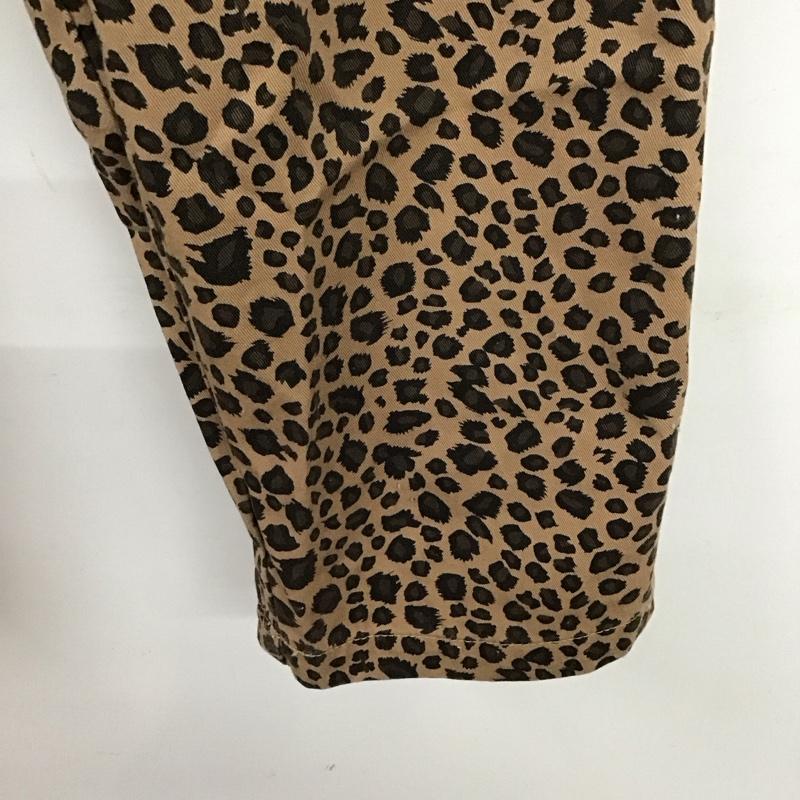 サンタクルーズ SANTA CRUZ パンツ ワークパンツ、ペインターパンツ ワークパンツ ワイドパンツ カジュアルパンツ L ヒョウ柄・レオパード柄 茶 / ブラウン /  メンズ USED 古着 中古 10123686