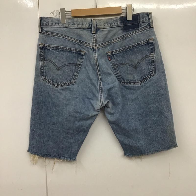リーバイス Levi s パンツ デニム、ジーンズ デニムパンツ 32インチ 無地 インディゴ / インディゴ / メンズ USED 古着 中古 10129808