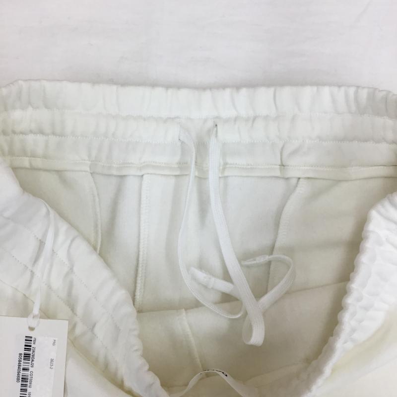 オーエーエムシー OAMC パンツ サルエルパンツ 23A28OAJ29 23AW スウェットパンツ L ロゴ、文字 白 / ホワイト /  メンズ USED 古着 中古 10124451