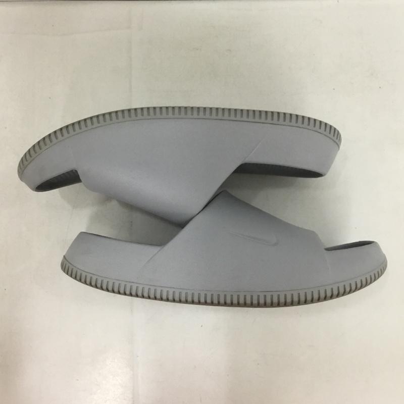 ナイキ NIKE サンダル サンダル シャワーサンダル M10 ワンポイント 灰 / グレー / メンズ USED 古着 中古 10135544