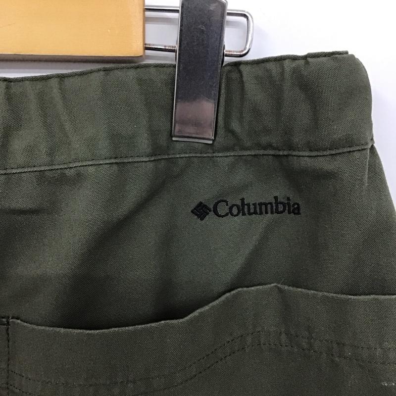 コロンビア Columbia ボトムス ボトムス 221 PM0789 ロマ ビスタ パンツ ロングパンツ アウトドアパンツ テーパード L ロゴ、文字 カーキ / カーキ / メンズ USED 古着 中古 10123522
