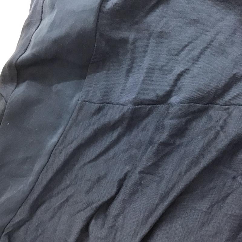 ザラ ZARA カーディガン 半袖 半袖カーディガン 前開き 薄手 M 無地 紺 / ネイビー / レディース USED 古着 中古 10128745