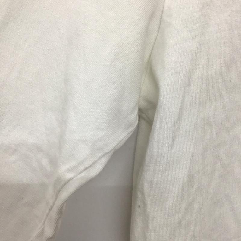 カルバン・クライン Calvin Klein Tシャツ 長袖 XS ロゴ、文字 X プリント 白 / ホワイト / レディース USED 古着 中古 10129632