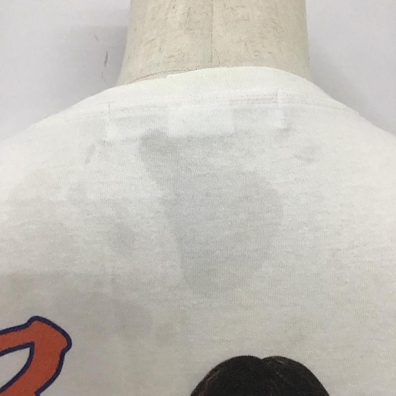 ロンリー LONELY論理 Tシャツ 半袖 半袖カットソー プリントTシャツ クルーネックカットソー XL ロゴ、文字 白 / ホワイト / メンズ USED 古着 中古 10113909