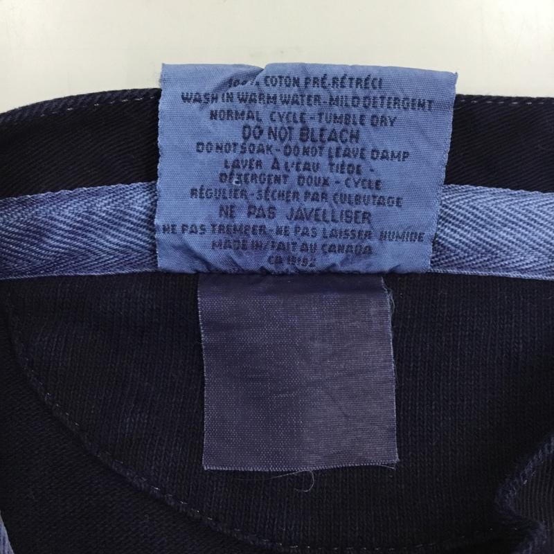 バーバリアン Barbarian ポロシャツ 半袖 XS 無地 インディゴ / インディゴ / メンズ USED 古着 中古 10121271