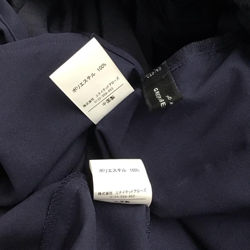 ユナイテッドアローズグリーンレーベルリラクシング UNITED ARROWS green label relaxing ワンピース ロングスカート 3526-169-2658 ドビー ストライプコンシャスワンピース 半袖ロングワンピース S ストライプ 紺 / ネイビー / レディース USED 古着 中古 10134164