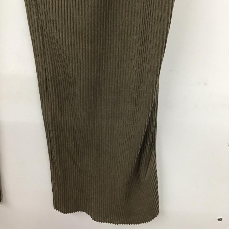 ローリーズファーム LOWRYS FARM ボトムス ボトムス リブパンツ FREE 無地 カーキ / カーキ / レディース USED 古着 中古 10137208