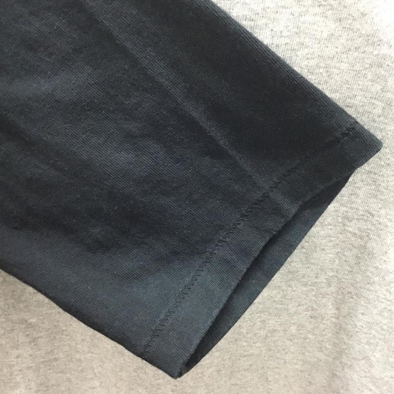ナッカード KNACKERED カットソー 長袖 長袖カットソー クルーネックカットソー ロングスリーブカットソー プリントTシャツ XL プリント 黒 / ブラック / X 灰 / グレー /  メンズ USED 古着 中古 10108934