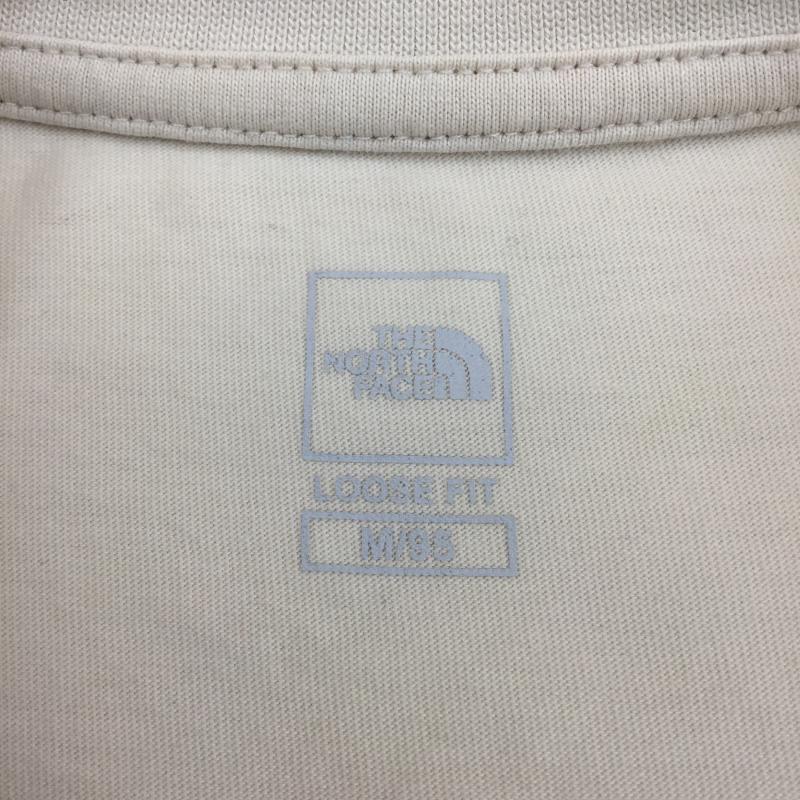 ザノースフェイス THE NORTH FACE Tシャツ 半袖 NT7UN48C THE NORTH FACE NSE BANDANA バンダナ ショートスリーブ M ロゴ、文字 X ペイズリー ベージュ / ベージュ / X 赤 / レッド / X 白 / ホワイト / レディース USED 古着 中古 10130849