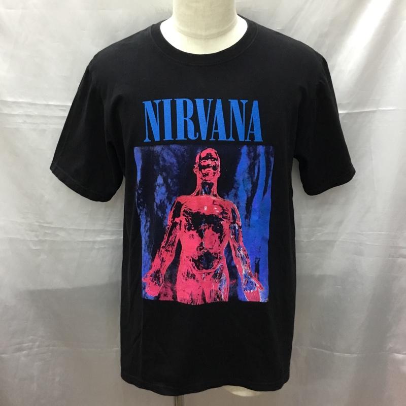 古着 USED Tシャツ 半袖 半袖カットソー プリントTシャツ クルーネックカットソー バンドTシャツ プリント 黒 / ブラック / メンズ USED 古着 中古 10113864