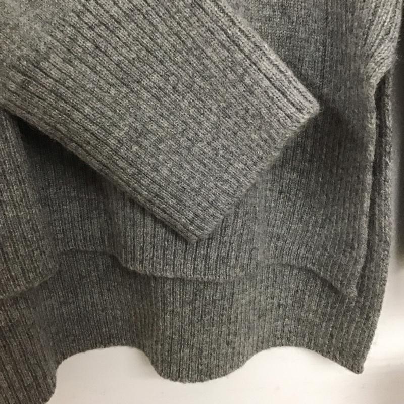 スール soeur7 ニット、セーター 長袖 9 無地 灰 / グレー / レディース USED 古着 中古 10139457
