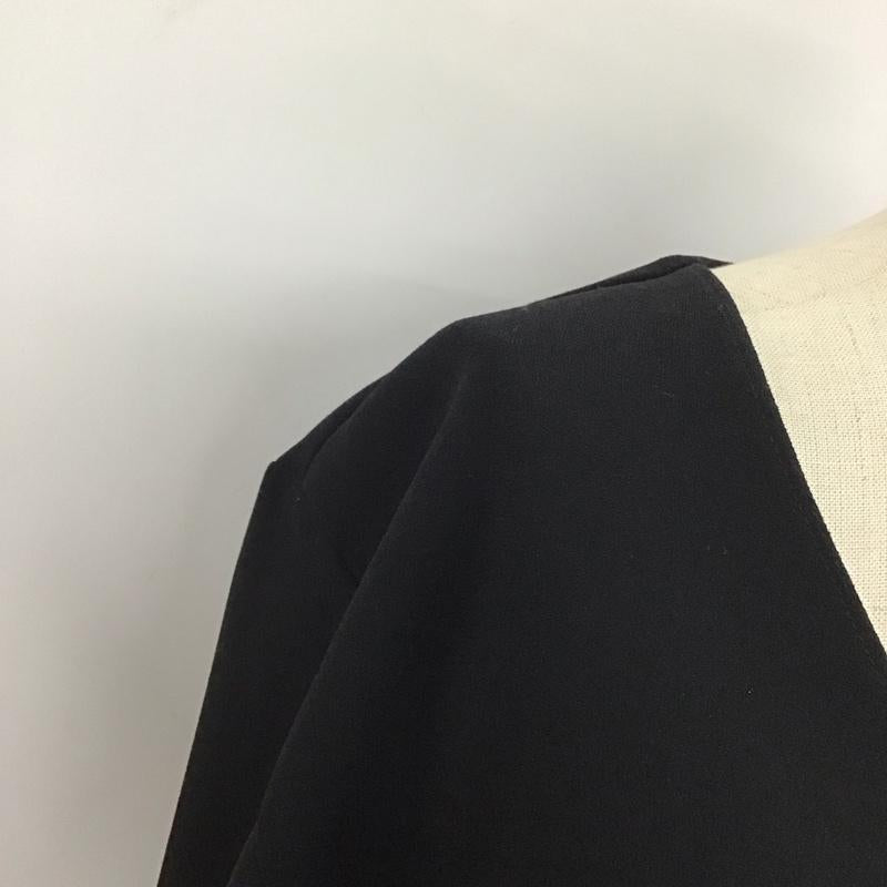 ザラ ZARA カットソー 長袖 M 無地 黒 / ブラック / レディース USED 古着 中古 10124895