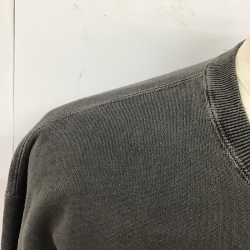 ネイバーフッド NEIGHBORHOOD トレーナー 長袖 242unnh-csm01 PIGMENTDYEDSWEATSHIRTLS 長袖トレーナー プリントスウェット S プリント 黒 / ブラック /  メンズ USED 古着 中古 10119119