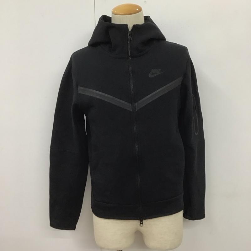 ナイキ NIKE ジャケット、上着 ジャンパー、ブルゾン cu4490-010 テックフリースジップアップパーカー スウェットパーカー スポーツウェア S ロゴ、文字 黒 / ブラック / メンズ USED 古着 中古 10107111