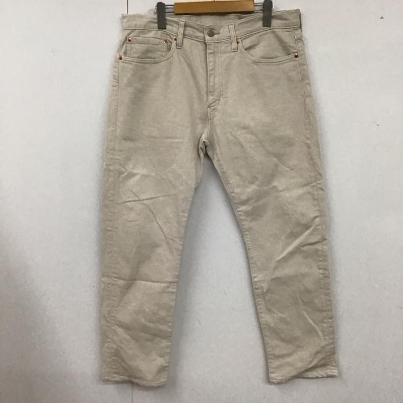 リーバイストラウスアンドコー Levi Strauss & co. パンツ デニム、ジーンズ デニムパンツ スリムパンツ ストレッチパンツ ジーンズ 34 無地 ベージュ / ベージュ /  メンズ USED 古着 中古 10122785