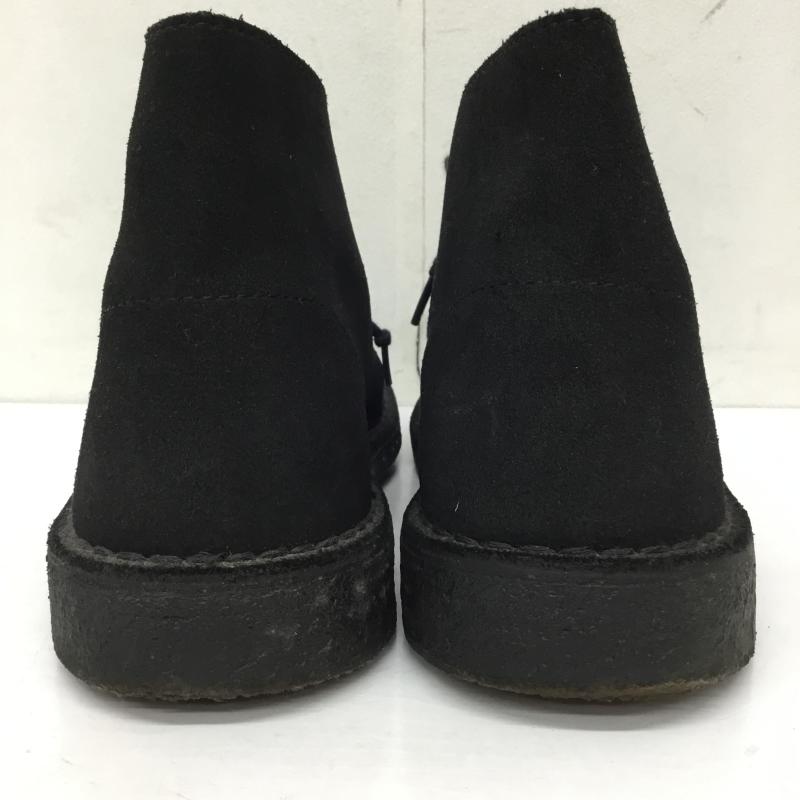 クラークス Clarks ブーツ ショートブーツ CLARKS ORIGINALS DESERT BOOT 31691 US:7.5 無地 黒 / ブラック / メンズ USED 古着 中古 10138519
