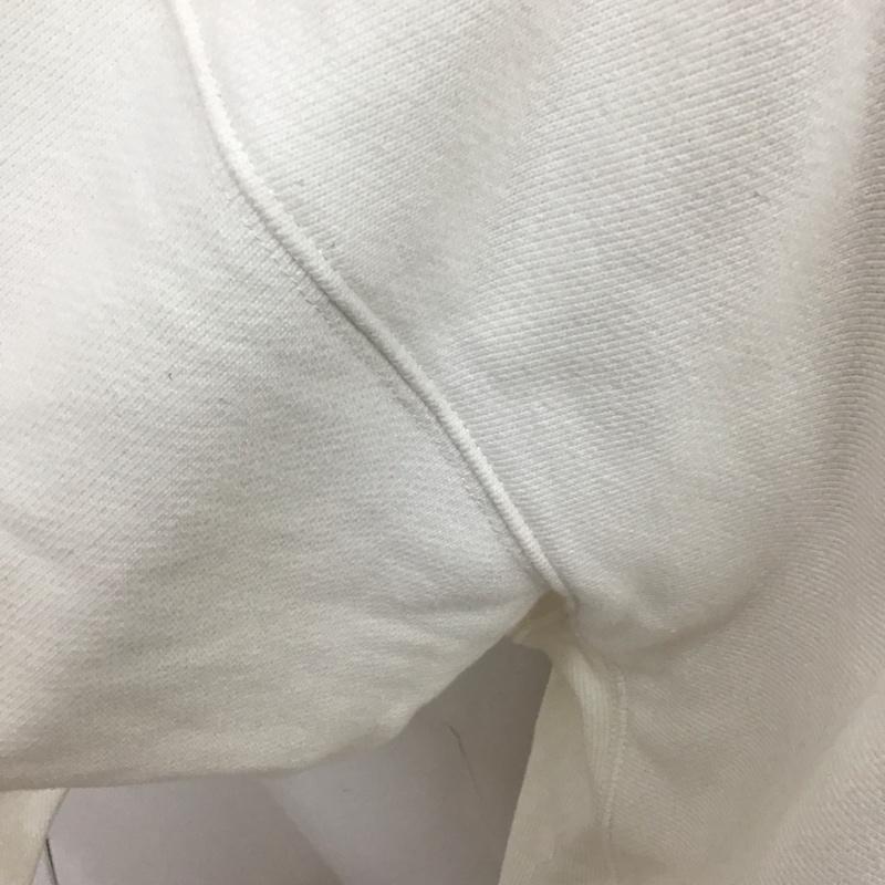 ゲス Guess パーカー 長袖 長袖パーカー フード付きパーカー プリントスウェット トレーナー L プリント 白 / ホワイト / メンズ USED 古着 中古 10114691
