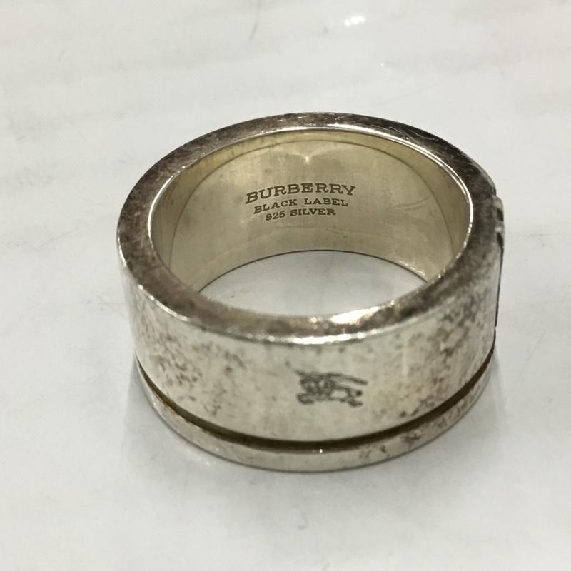 バーバリーブラックレーベル BURBERRY BLACK LABEL アクセサリー 指輪 17号 箱有 銀 / シルバー / メンズ USED 古着 中古 10119920
