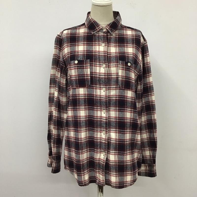 ローリーズファーム LOWRYS FARM シャツ、ブラウス 長袖 長袖シャツ カラーシャツ ポケットシャツ 長袖カットソー チェックシャツ M チェック マルチカラー / マルチカラー / レディース USED 古着 中古 10122419