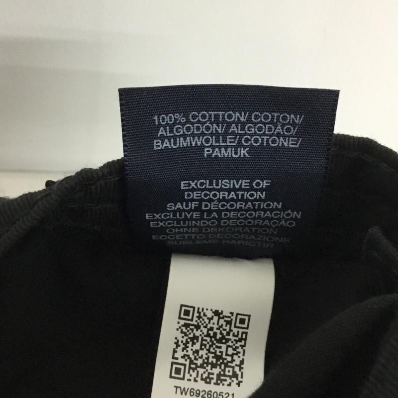 トミーヒルフィガー TOMMY HILFIGER 帽子 キャップ コットン ロゴ、文字 黒 / ブラック / メンズ USED 古着 中古 10130215