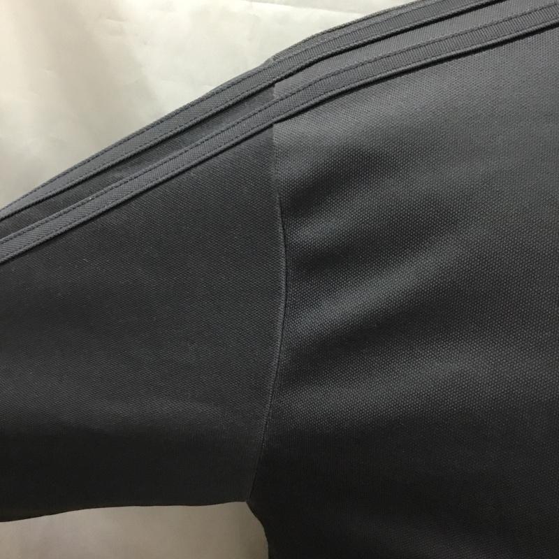 アディダス adidas ジャケット、上着 ジャンパー、ブルゾン E07980 トラックジャケット トレーニングウェア スポーツウェア M ロゴ、文字 黒 / ブラック / メンズ USED 古着 中古 10120990