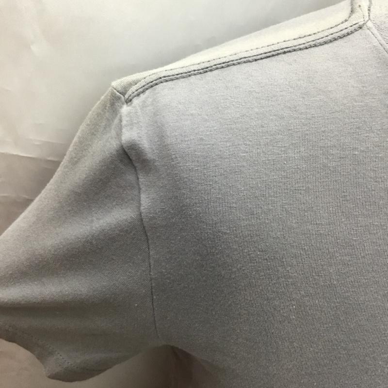 アメリカンイーグル AMERICANEAGLE Tシャツ 半袖 半袖カットソー プリントTシャツ クルーネックカットソー XS プリント 灰 / グレー /  メンズ USED 古着 中古 10109000