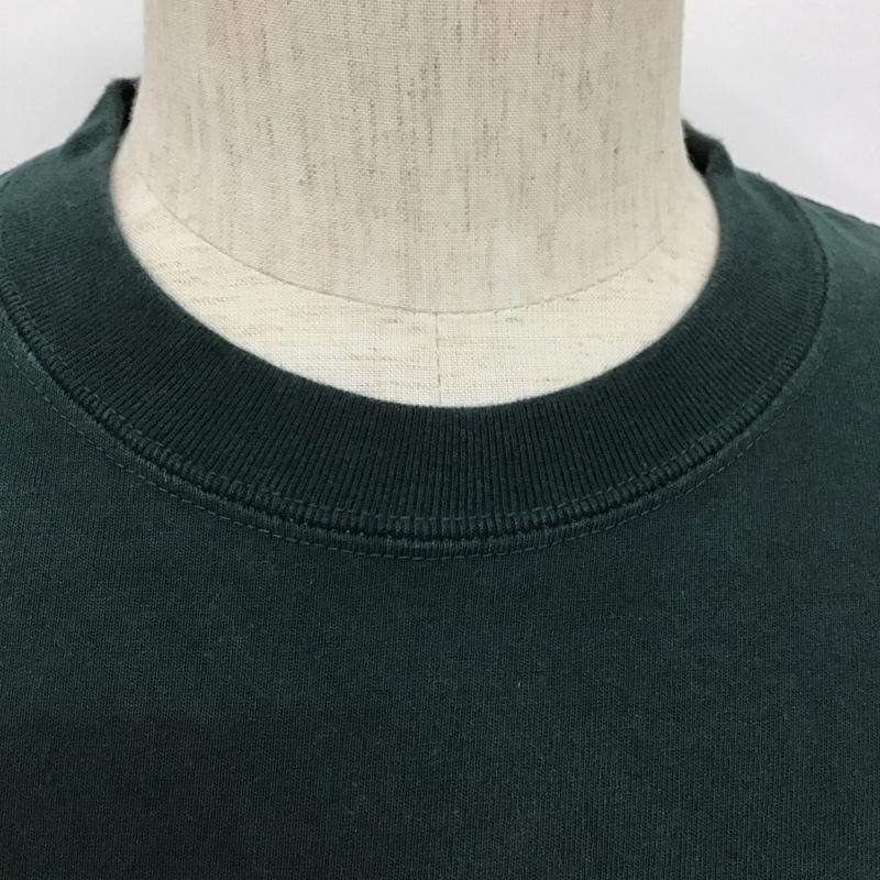 ベンデイビス BEN DAVIS Tシャツ 半袖 C-2580929 ベーシックポケットTシャツ 半袖カットソー プリントTシャツ L ロゴ、文字 緑 / グリーン /  メンズ USED 古着 中古 10110732