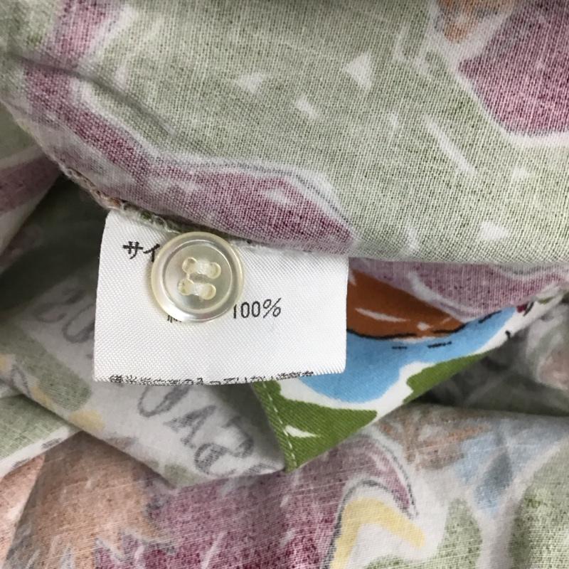 古着 USED シャツ、ブラウス 半袖 半袖シャツ カラーシャツ 半袖カットソー プリントシャツ 90s FREE プリント マルチカラー / マルチカラー /  メンズ USED 古着 中古 10109091