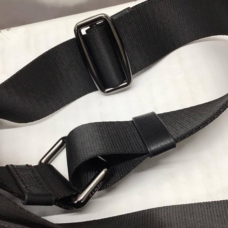 コーチ COACH ショルダーバッグ ショルダーバッグ F23216 ストライプ ロゴ、文字 紺 / ネイビー / メンズ USED 古着 中古 10120575