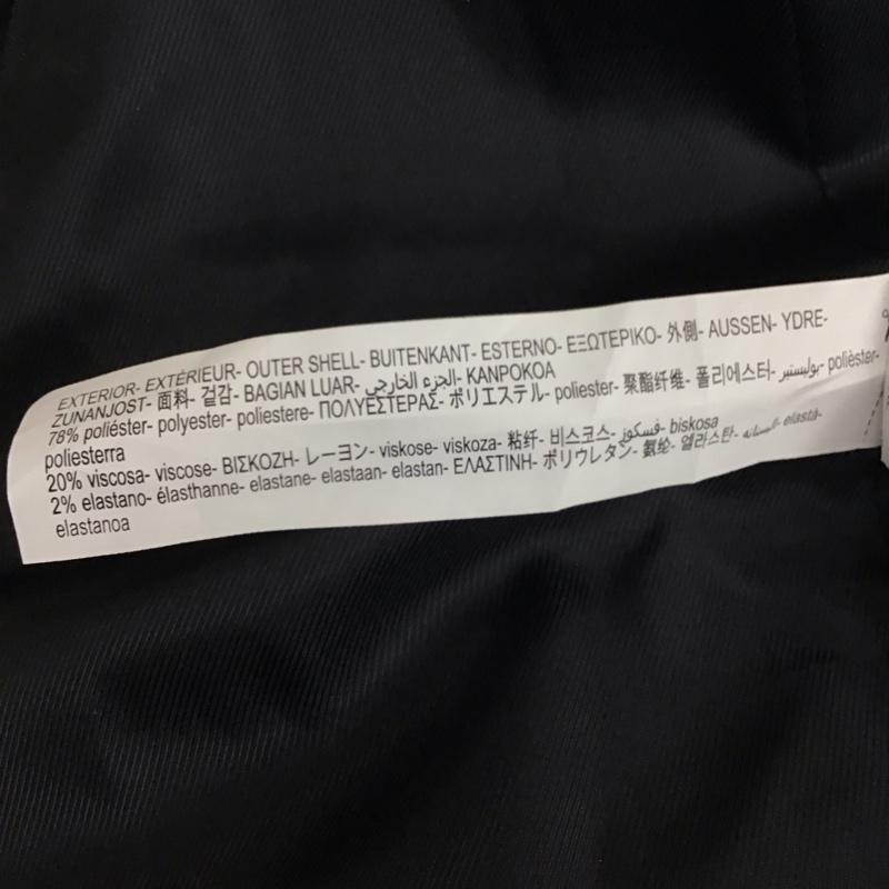 ザラ ZARA ジャケット、上着 ジャケット、ブレザー 2753 225 086 ノーカラー XS 千鳥格子 ベージュ / ベージュ / X 黒 / ブラック / レディース USED 古着 中古 10122107