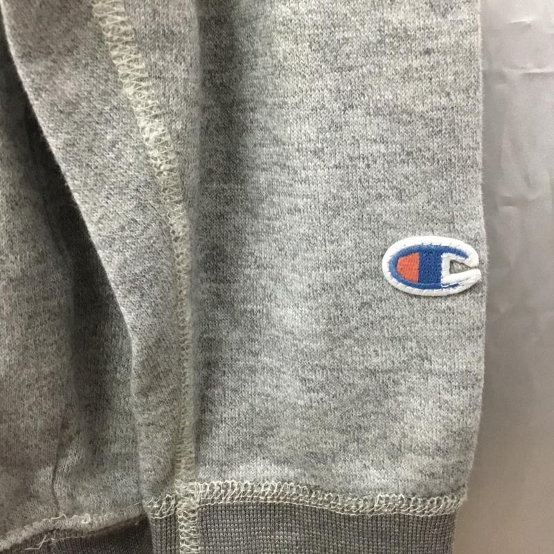 チャンピオン Champion カットソー 長袖 長袖カットソー クルーネックカットソー ロングスリーブカットソー ラグラン XL プリント 灰 / グレー /  メンズ USED 古着 中古 10108441
