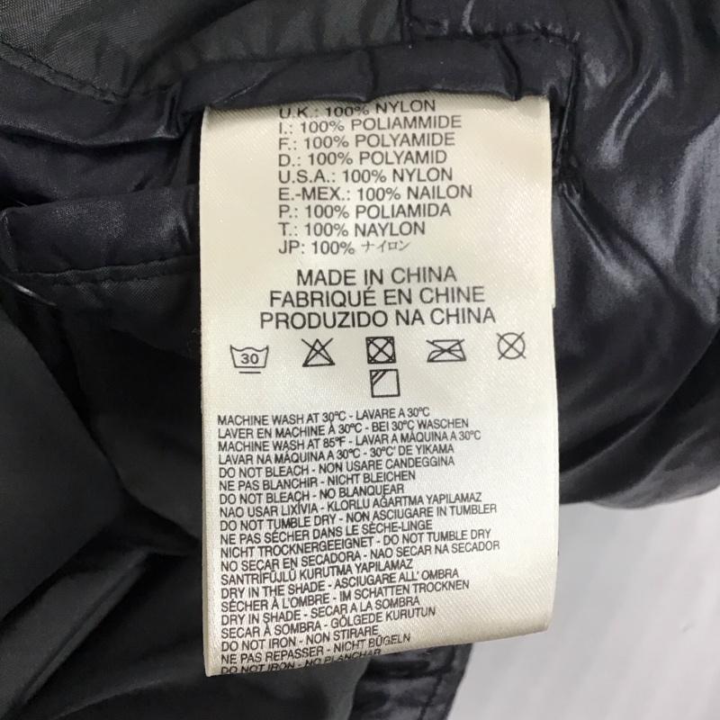 ディーゼル DIESEL ジャケット、上着 ジャンパー、ブルゾン ジップアップジャケット ダウンジャケット アウター XL 無地 黒 / ブラック / メンズ USED 古着 中古 10124235