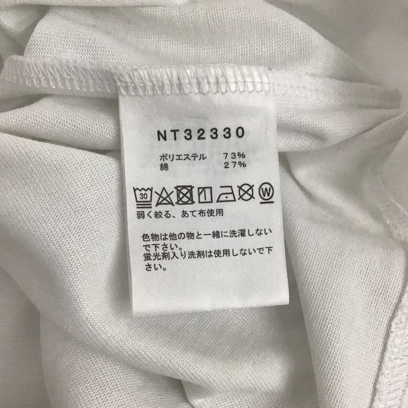 ザノースフェイス THE NORTH FACE Tシャツ 半袖 NT32330 ショートスリーブモンキーマジックティー L 無地 X プリント 白 / ホワイト / メンズ USED 古着 中古 10134842