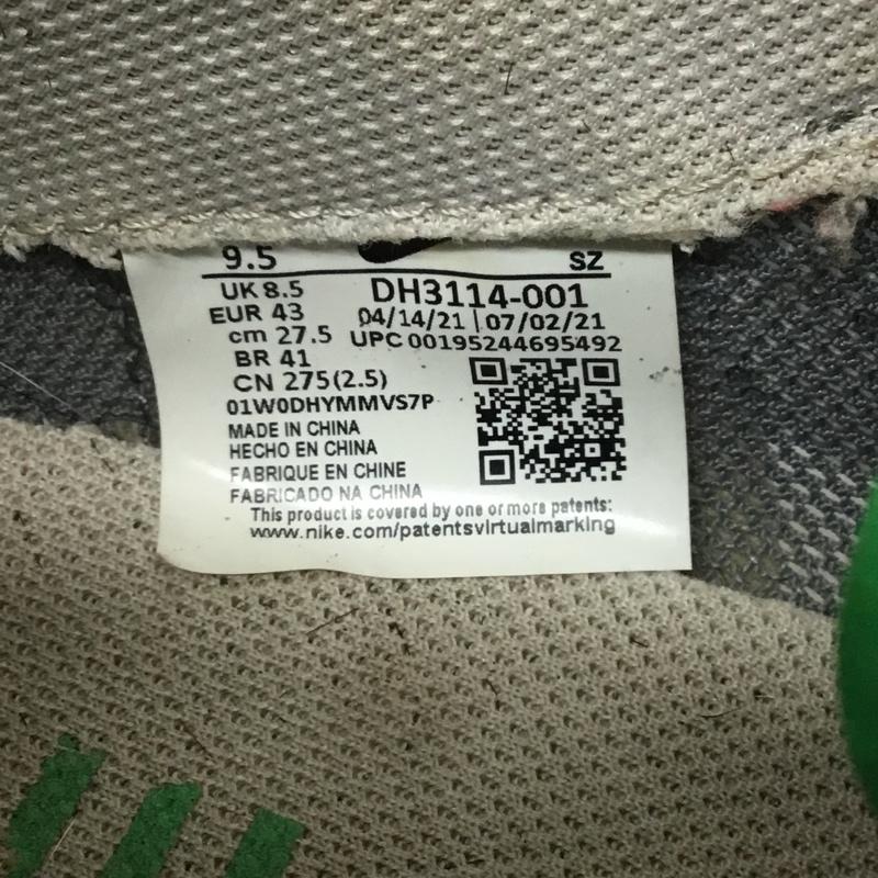 ナイキ NIKE スニーカー スニーカー DH3114-001 LD WAFFLE SACAI CLOT 27.5cm 27.5cm ロゴ、文字 灰 / グレー / メンズ USED 古着 中古 10114541