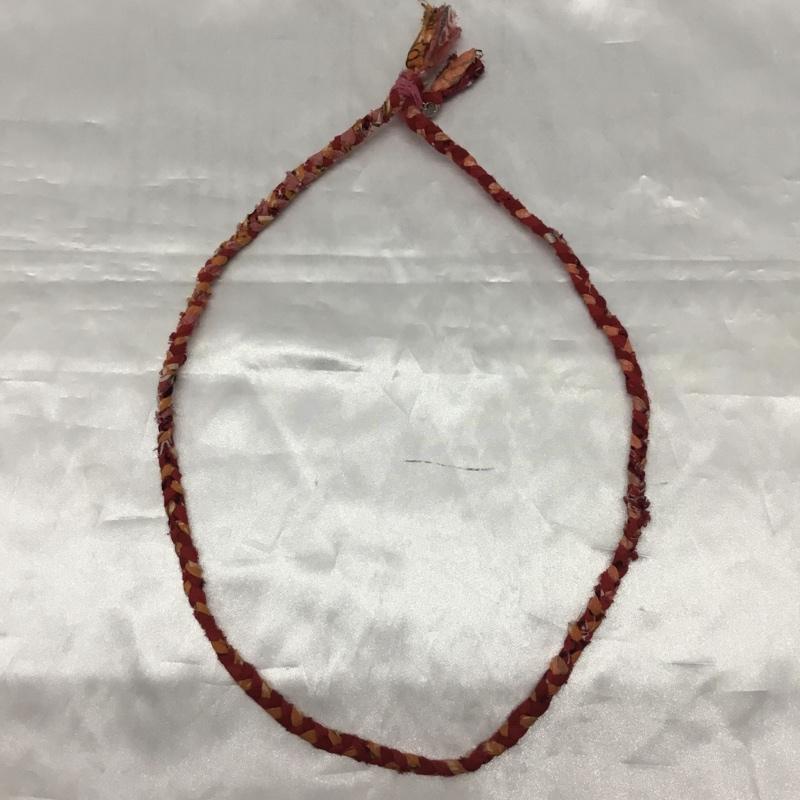 ポータークラシック Porter Classic アクセサリー ネックレス、ペンダント ハンドワーク ハギレ 赤 / レッド / メンズ USED 古着 中古 10114854